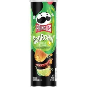 PRINGLES BIG 6.38 OZ SCORCHIN HOT CHILI & LIME 14 CT