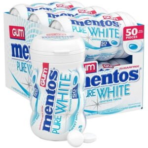 MENTOS GUM SWEET MINT, BOTTLES 6 CT *NEW*