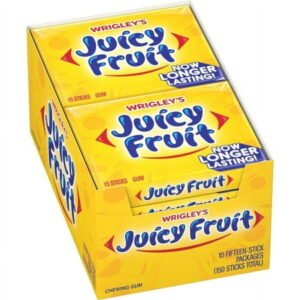 WRIGLEYS JUICEY FRUIT SLIM PACK 10 CT *455*