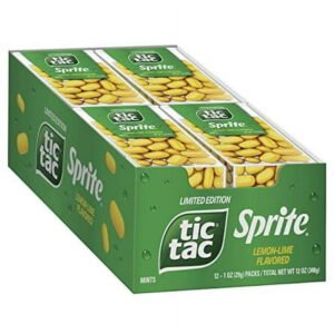 TIC TAC , SPRITE 12 CT *NEW*