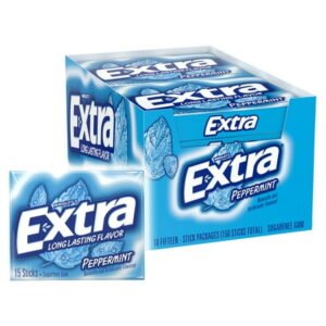 WRIGLEYS EXTRA PEPPERMINT 10 CT *435*