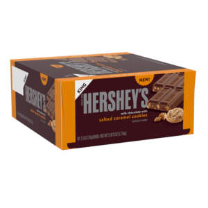 HERSHEY'S SALTED CARAMELLO , KING SIZE 18 CT *84*
