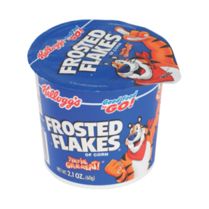 KELLOGGS CEREAL CUPS, FROSTED FLAKES 6 CT *680*