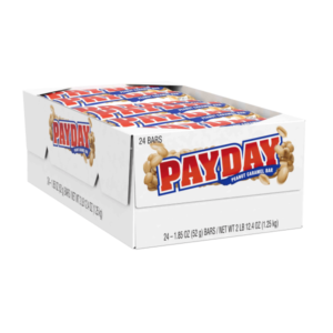 PAYDAY PEANUT CARAMEL , 24 CT