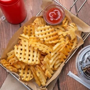 #WAFFLE FRENCH FRIES BY CASE