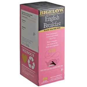 #ENGLISH BREAKFAST TEA, 25 CT *1545*