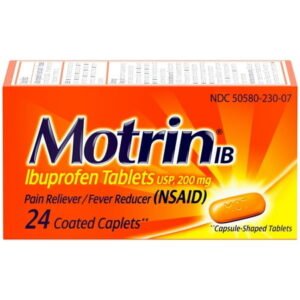 MOTRIN BOTTLES , 24 CT