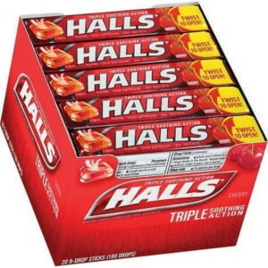 HALLS CHERRY 20 CT *311*
