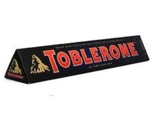 TOBLERONE DUNKEL 100G 20 CT, DARK, ( BLACK ) *16*