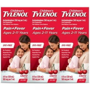 TYLENOL CHILDREN LIQUID 4 OZ 3 CT