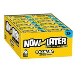 NOW & LATER, BANANA SMALL 24 CT *291*