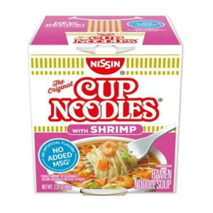 MARUCHAN CUP NOODLES SHRIMP 12 CT