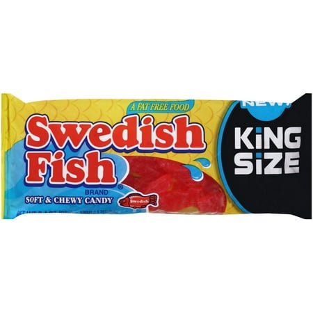 SWEDISH FISH, KING SIZE 18 CT *200*