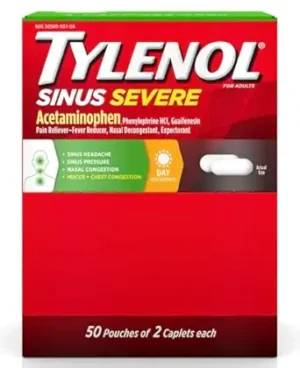TYLENOL SINUS, 20 CT