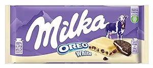 MILKA OREO WHITE CHOCOLATE BAR 100 G 22 CT