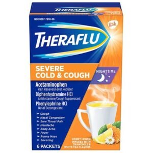 THERAFLU, COLD RELIEF NIGHTTIME 6 CT