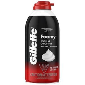 GILLETTE, SHAVING FOAMY REGULAR 11 OZ *1130*
