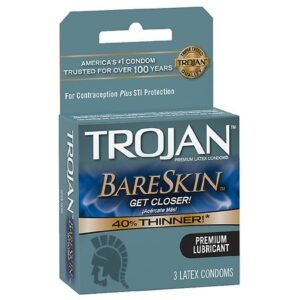 TROJAN BARESKIN , 6 CT * NEW *