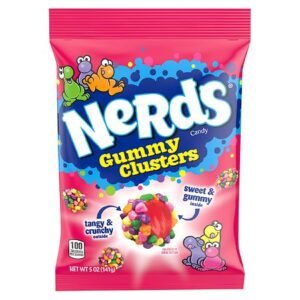 NERDS GUMMY CLUSTERS, 3 OZ 1  CT