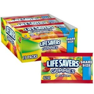 LIFESAVERS GUMMIES 5 FLAVORS 15 CT *226*