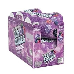 ICE CUBES BOTTLES , GLITTER  SPARKLEBERRY  6 CT *NEW*