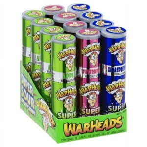 WARHEADS UPRIGHT BOX SPRAY, .68 OZ 12 CT