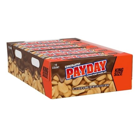 PAY DAY CHCOLATEY 24 CT , KING SIZE *93*