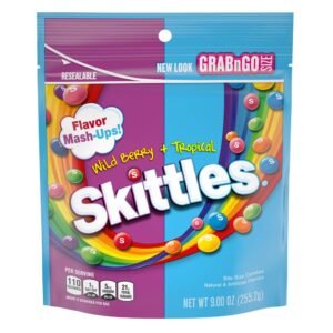 SKITTLES, WILD BERRY & TROPICAL 7 OZ