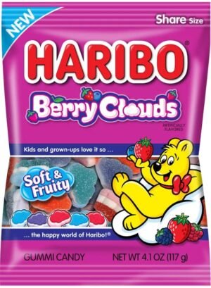 HARIBO BERRY CLOUDS 5 OZ