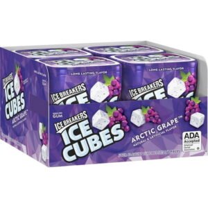 ICE CUBES BOTTLES , GRAPE 4 CT *NEW*