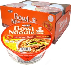 BOWL NOODLE HOT & SPICY FLAVOR 12 CT *2091*