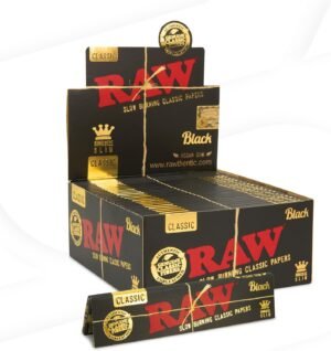 RAW , BLACK 50 CT