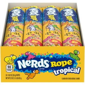 NERDS ROPE, TROPICAL 24 CT