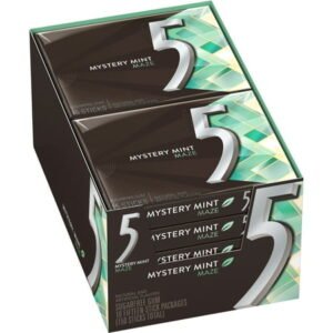 WRIGLEY'S FIVE  MAZE ( MYSTERY MINT ) 10 CT *2077*