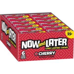 NOW & LATER, CHERRY SMALL  24 CT *292*