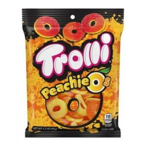 TROLLI PEACHIE O'S 4.25 OZ 12 CT