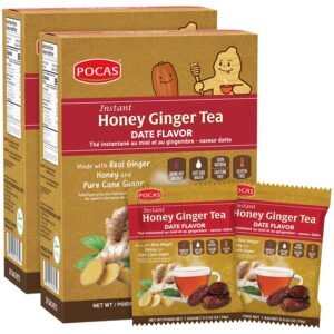 #HONEY GINGER TEA, DATE 20 CT