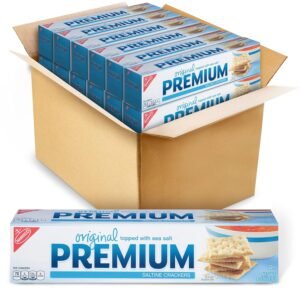 PREMIUM SALTIN CRACKERS 12 - 4 OZ *511*