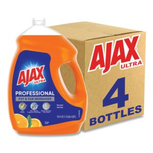 #AJAX DISH WASHING LIQUID SOAP, 4 CT BY CASE