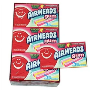 AIRHEADS GUM, PARADISE BLENDS 12 CT *NEW*