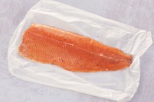 ### SALMON FISH, LUCKS  BY LB