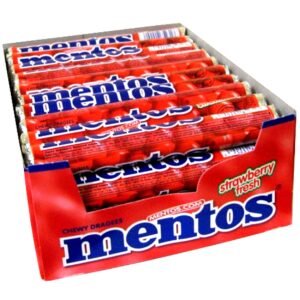 MENTOS STRAWBERRY 40 ct