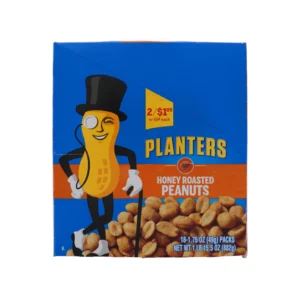 PLANTERS HONEY ROASTED PEANUT 18 CT 2/$1.09  *1633*
