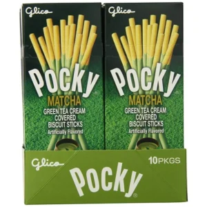 POCKY, GREEN TEA 10 CT ** NEW **