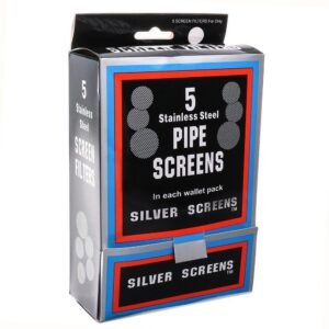 PIPE FLITER  SCREEN, SILVER 100 CT