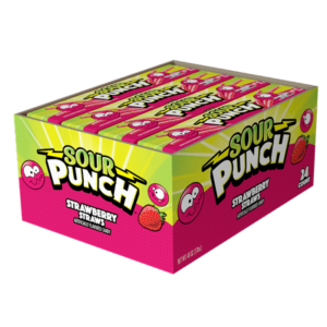 SOUR PUNCH, STRWBERRY 24 CT *212*