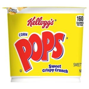 KELLOGGS CEREAL CUPS, CORN POPS 6 CT *684*