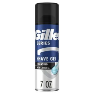 GILLETTE SHAVING GEL, SENSITIVE 7 BLUE OZ *1128*