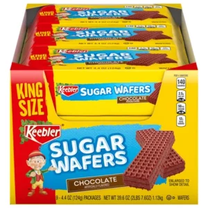 KEEBLER, SUGAR WAFERS CHOCOLATE KING SIZE 12 CT *500*