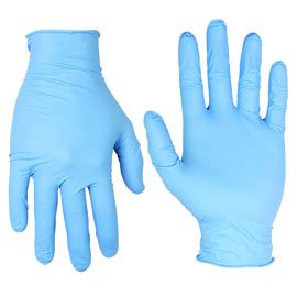 #BLUE GLOVES 10 CT *1321*